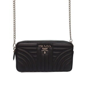 Prada Diagram Chain Shoulder Bag